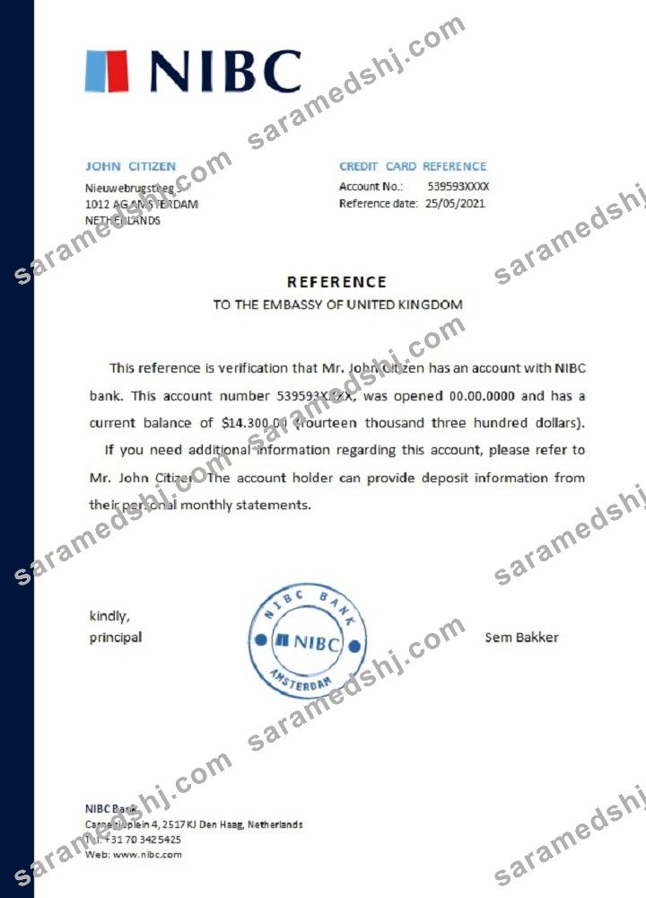 Netherlands_NIBC bank_reference